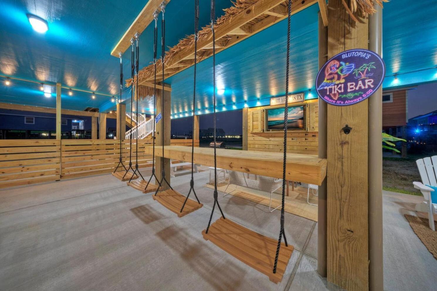 Blutopia By Avantstay Outdoor Lounge W Bar Port Aransas Exterior foto