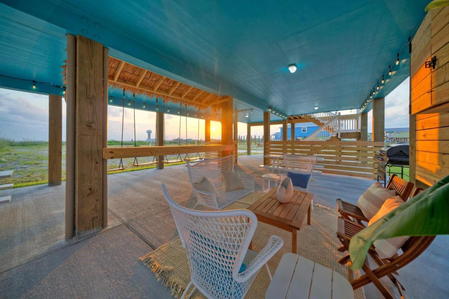 Blutopia By Avantstay Outdoor Lounge W Bar Port Aransas Exterior foto