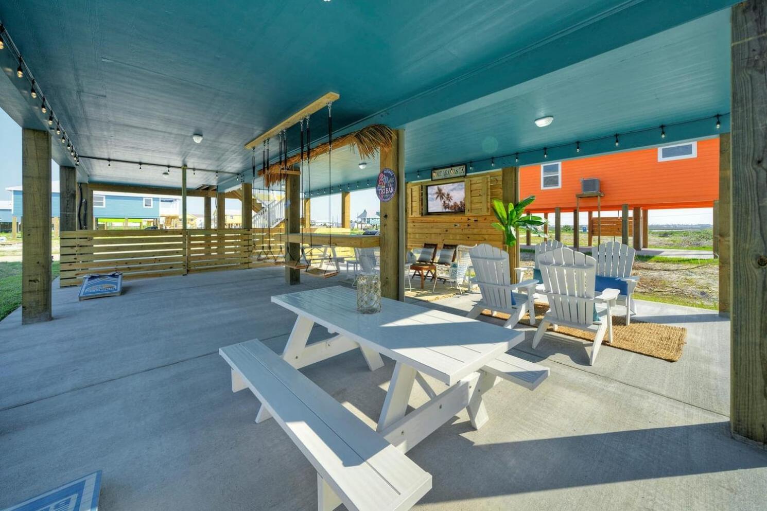 Blutopia By Avantstay Outdoor Lounge W Bar Port Aransas Exterior foto