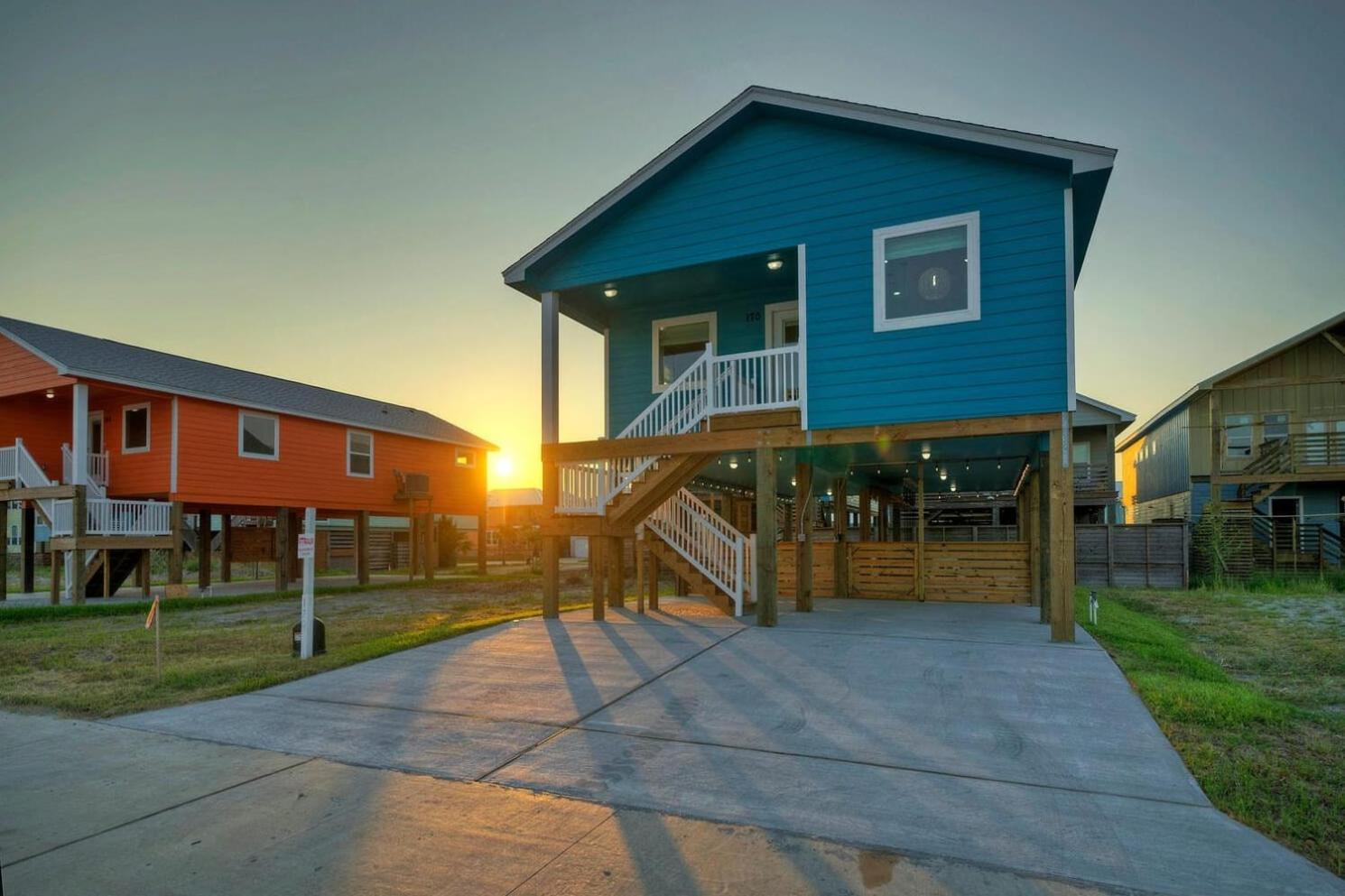 Blutopia By Avantstay Outdoor Lounge W Bar Port Aransas Exterior foto