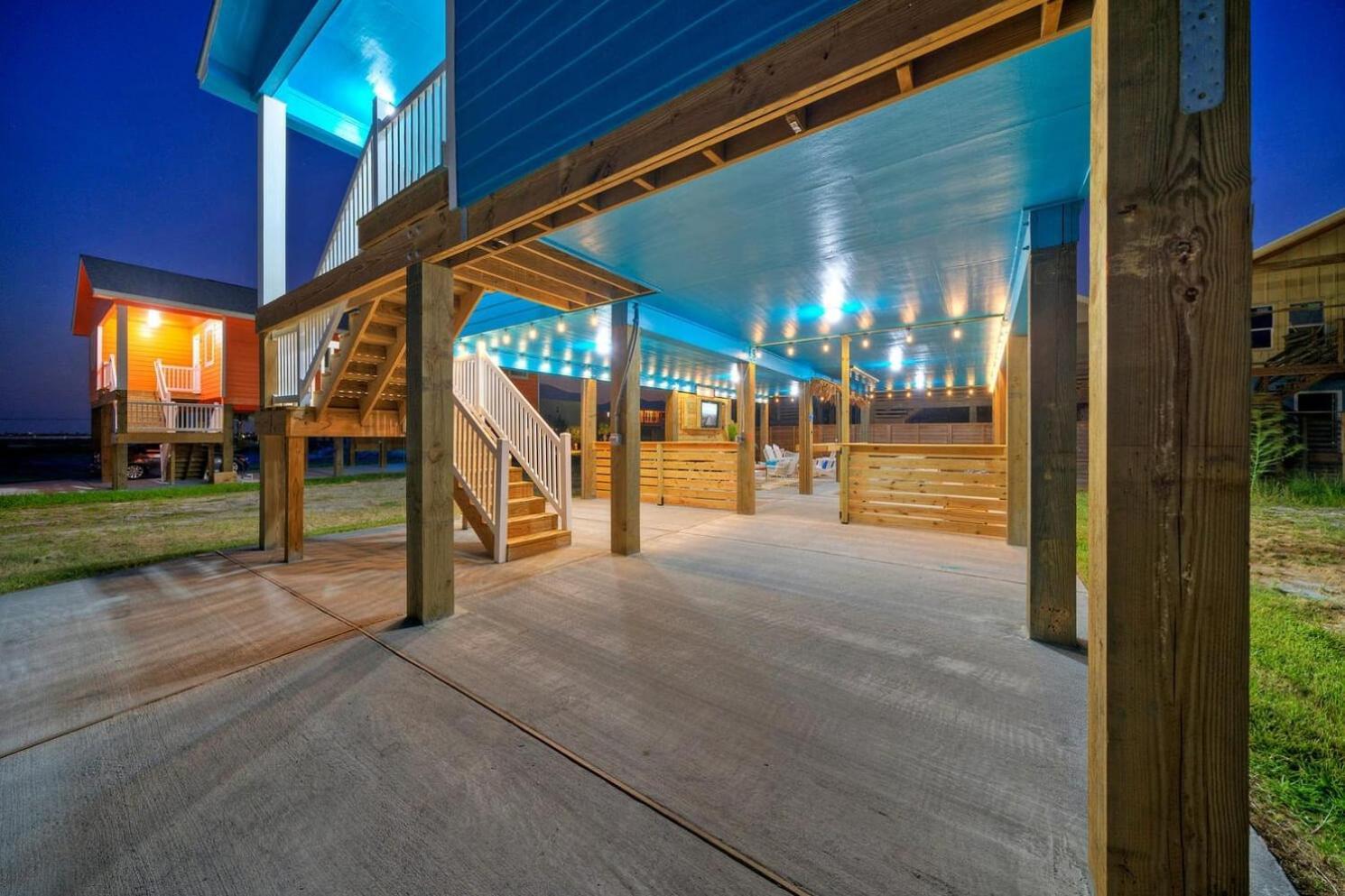 Blutopia By Avantstay Outdoor Lounge W Bar Port Aransas Exterior foto