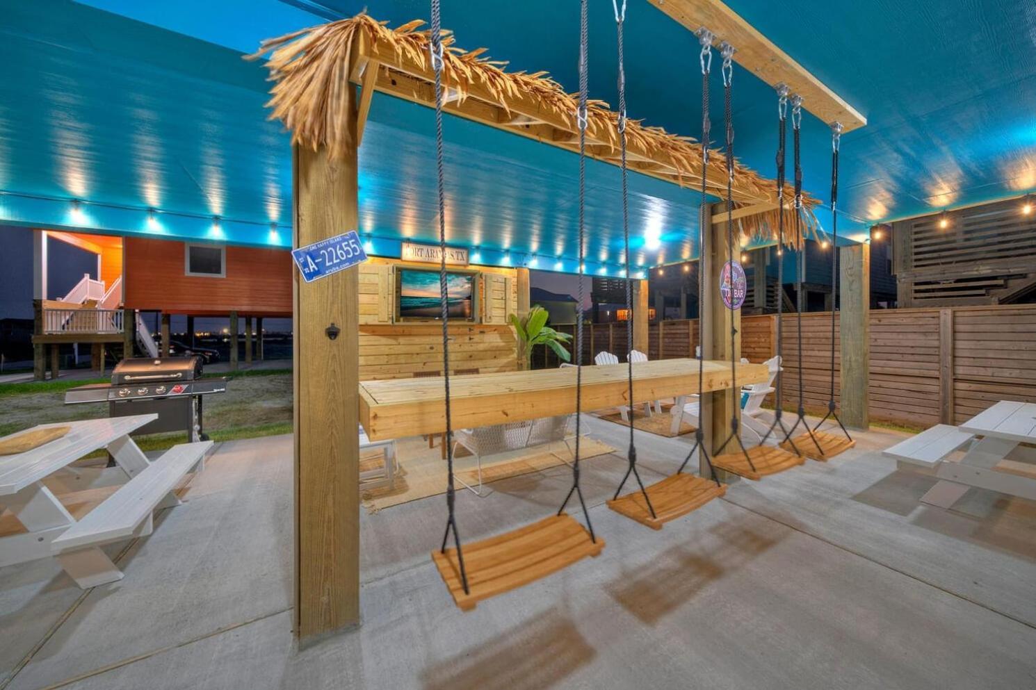 Blutopia By Avantstay Outdoor Lounge W Bar Port Aransas Exterior foto