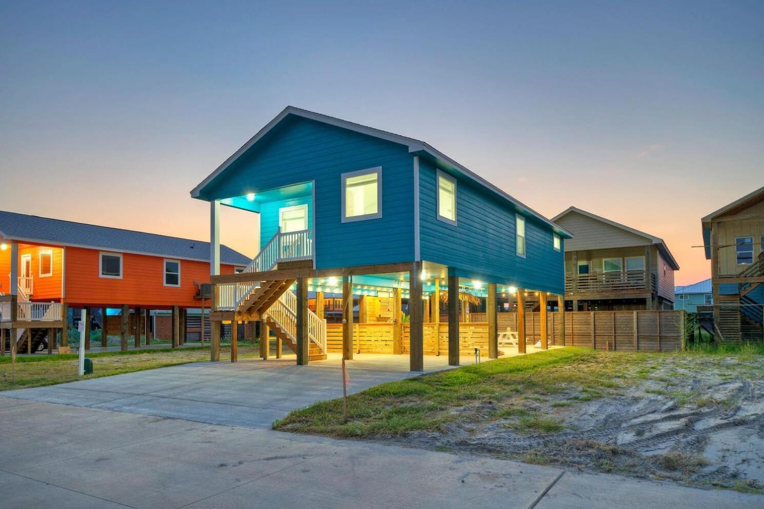 Blutopia By Avantstay Outdoor Lounge W Bar Port Aransas Exterior foto