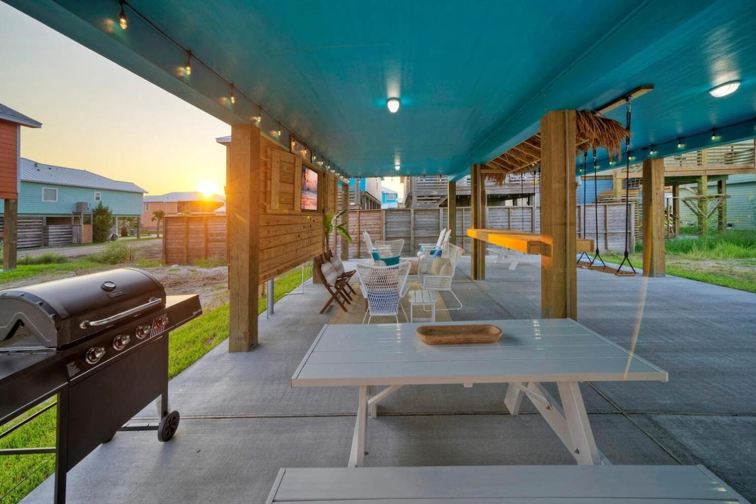 Blutopia By Avantstay Outdoor Lounge W Bar Port Aransas Exterior foto