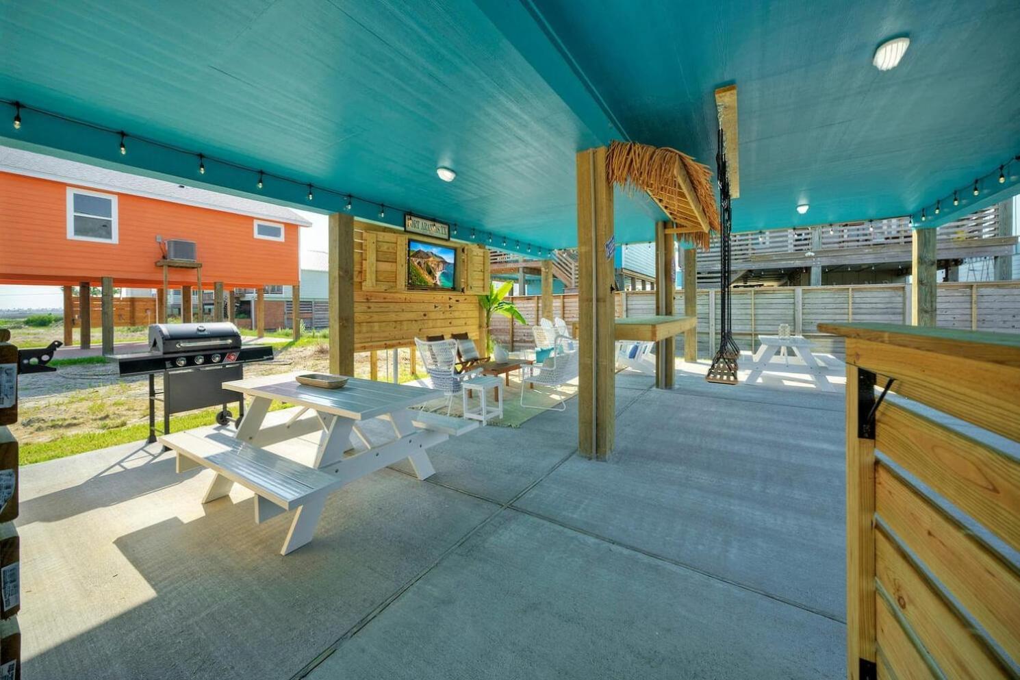 Blutopia By Avantstay Outdoor Lounge W Bar Port Aransas Exterior foto