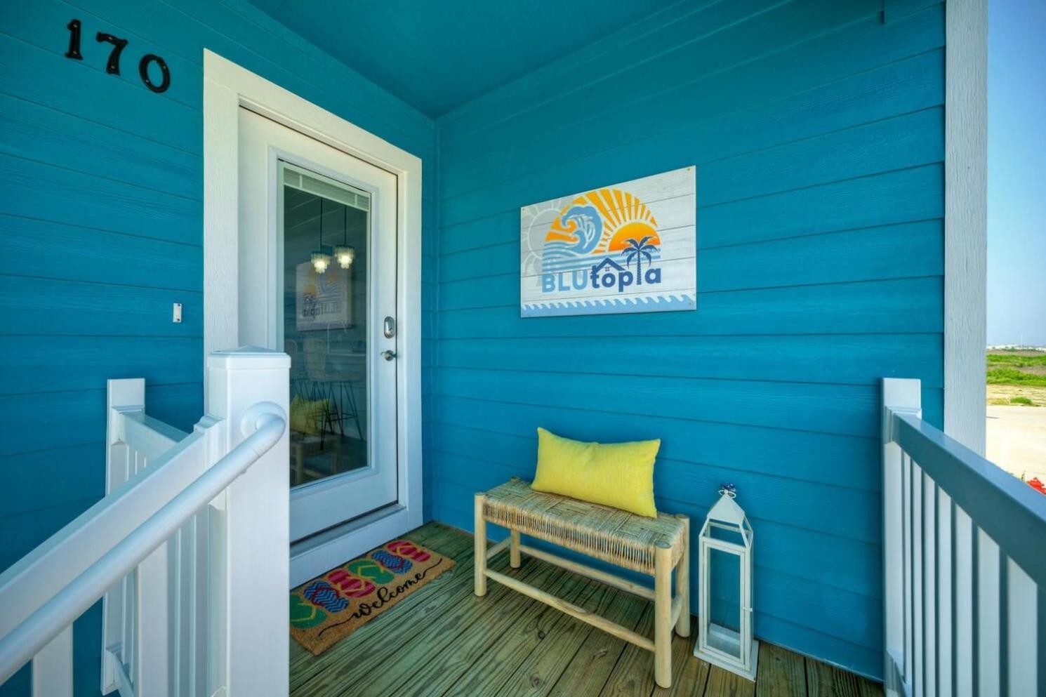 Blutopia By Avantstay Outdoor Lounge W Bar Port Aransas Exterior foto