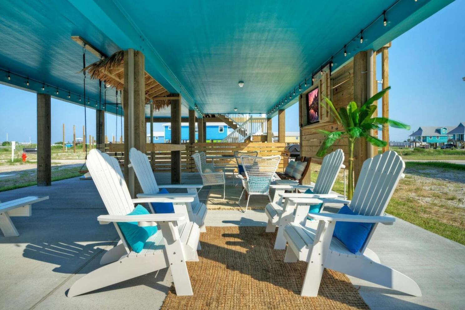 Blutopia By Avantstay Outdoor Lounge W Bar Port Aransas Exterior foto